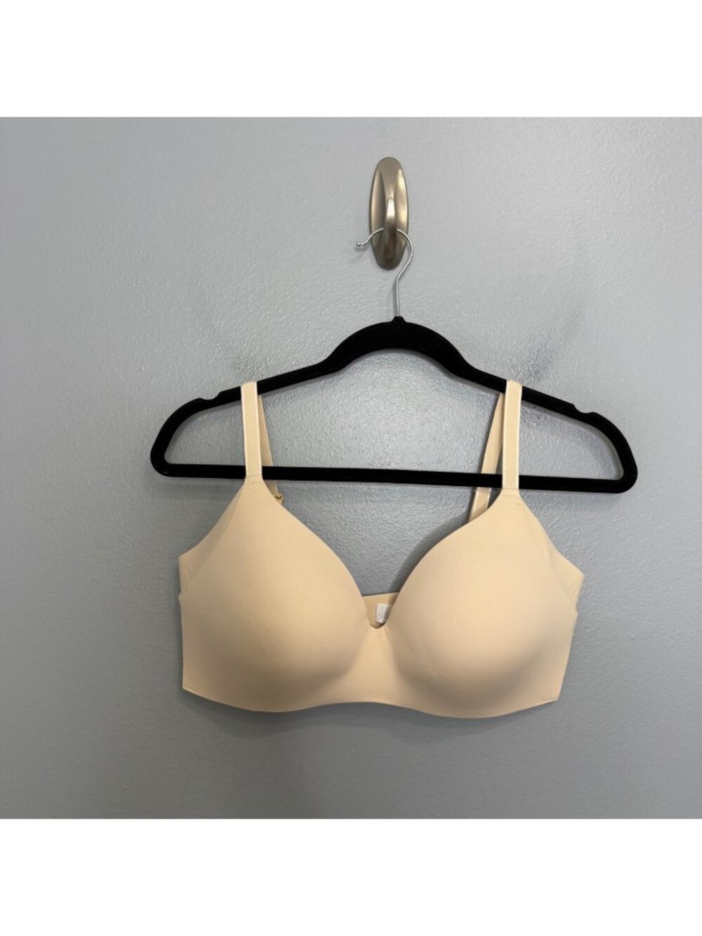 KNIX wireless wingwoman contour bra in warm sand size 7